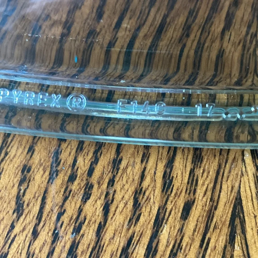 Corningware Pyrex rectangular glass replacement lid for roaster F-14-C